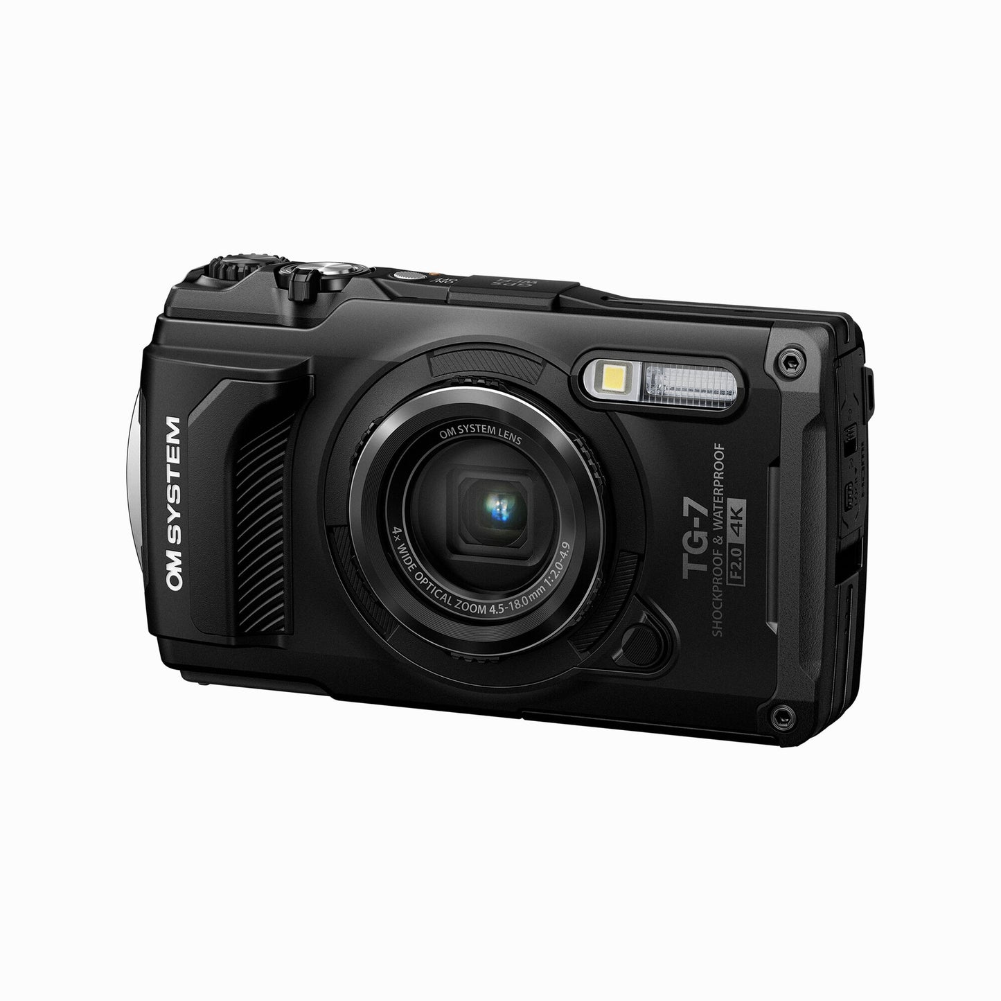 OM SYSTEM Tough TG-7 Digital Camera (Black)