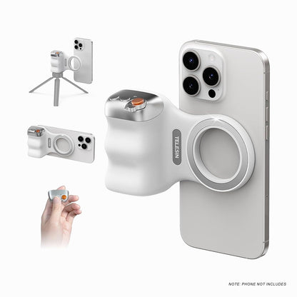TELESIN Fun Shot Magnetic Grip for Phone (P5-MP-001WH)