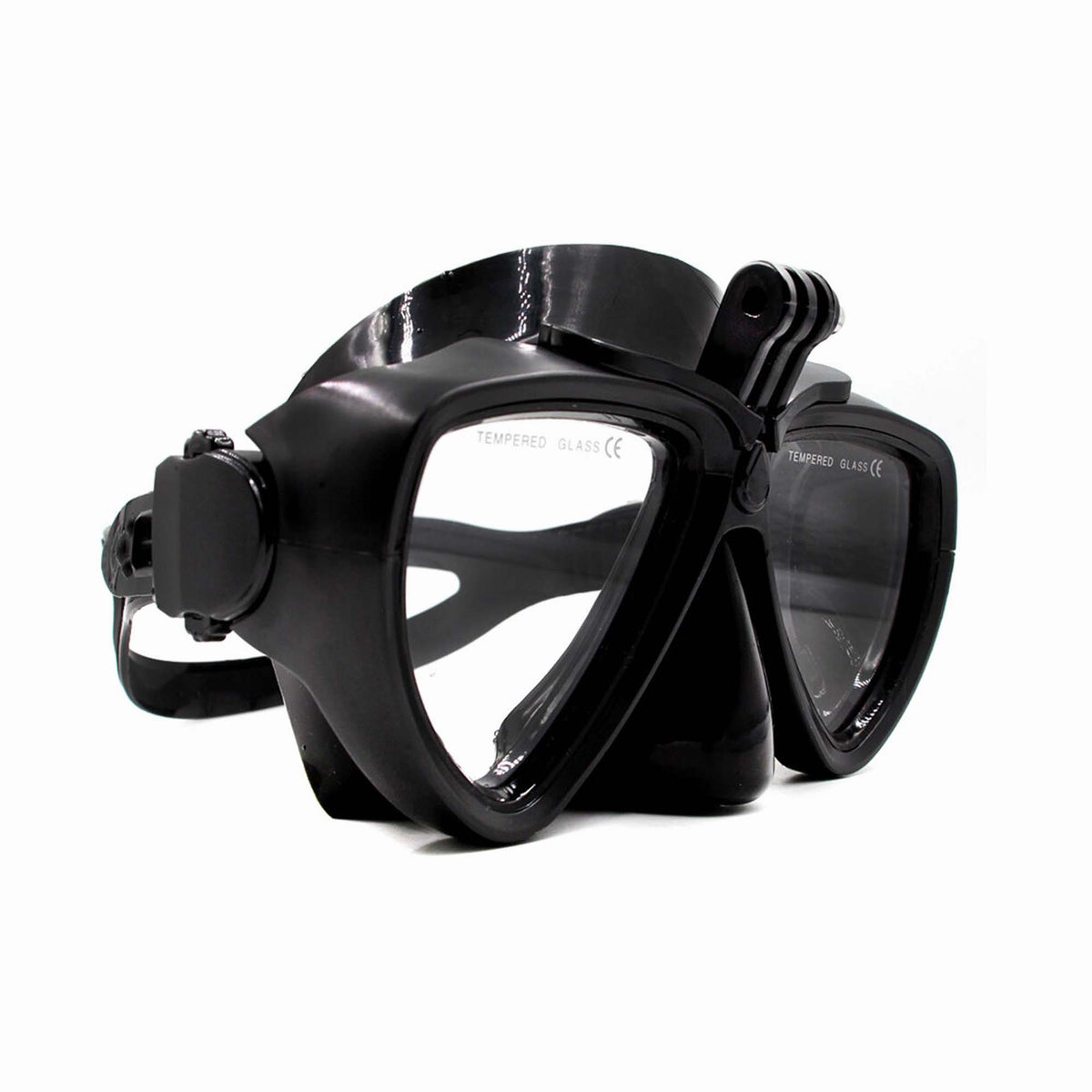 Telesin Full Face Snorkel Diving Scuba Mask with Tripod Mount GoPro