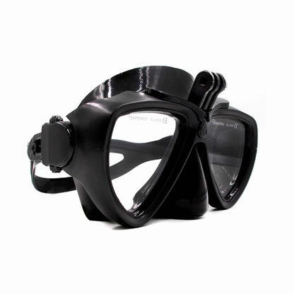 Telesin Full Face Snorkel Diving Scuba Mask with Tripod Mount GoPro