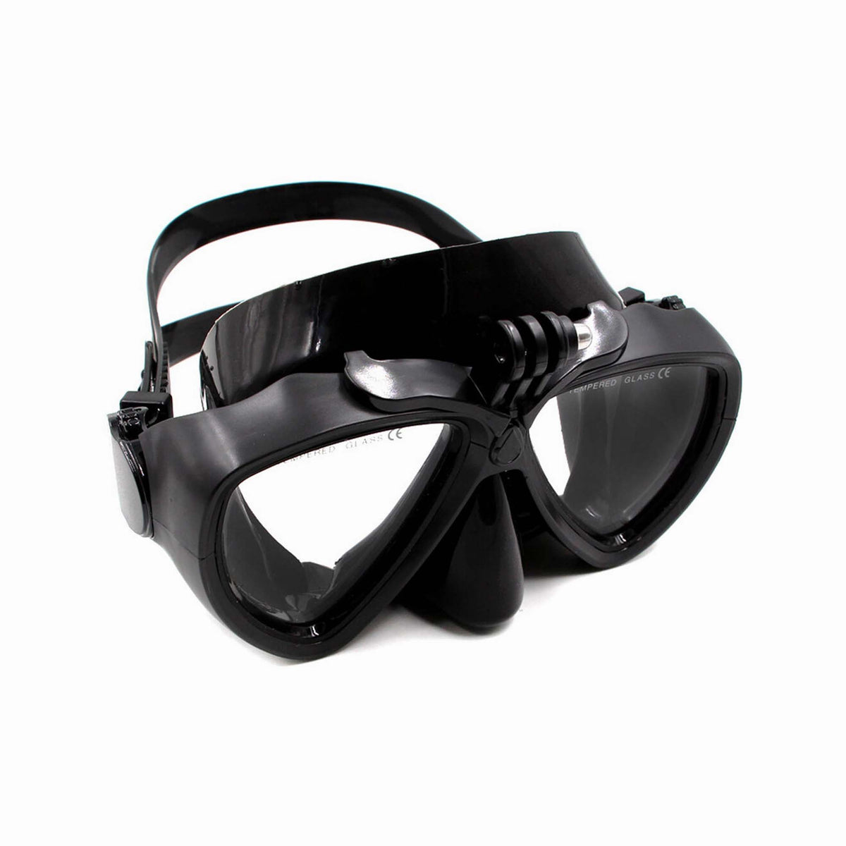 Telesin Full Face Snorkel Diving Scuba Mask with Tripod Mount GoPro