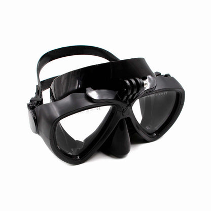 Telesin Full Face Snorkel Diving Scuba Mask with Tripod Mount GoPro