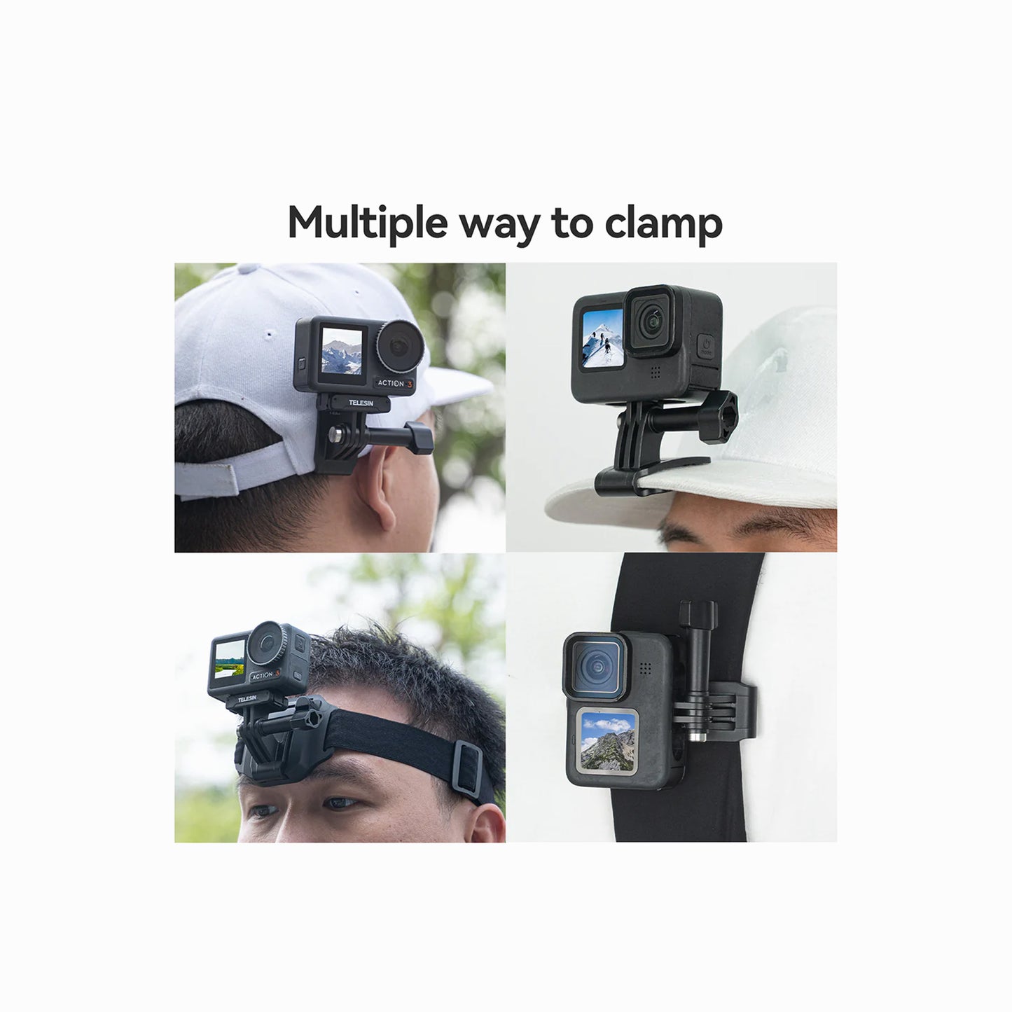 Telesin Head Strap Quick Release QHM-001