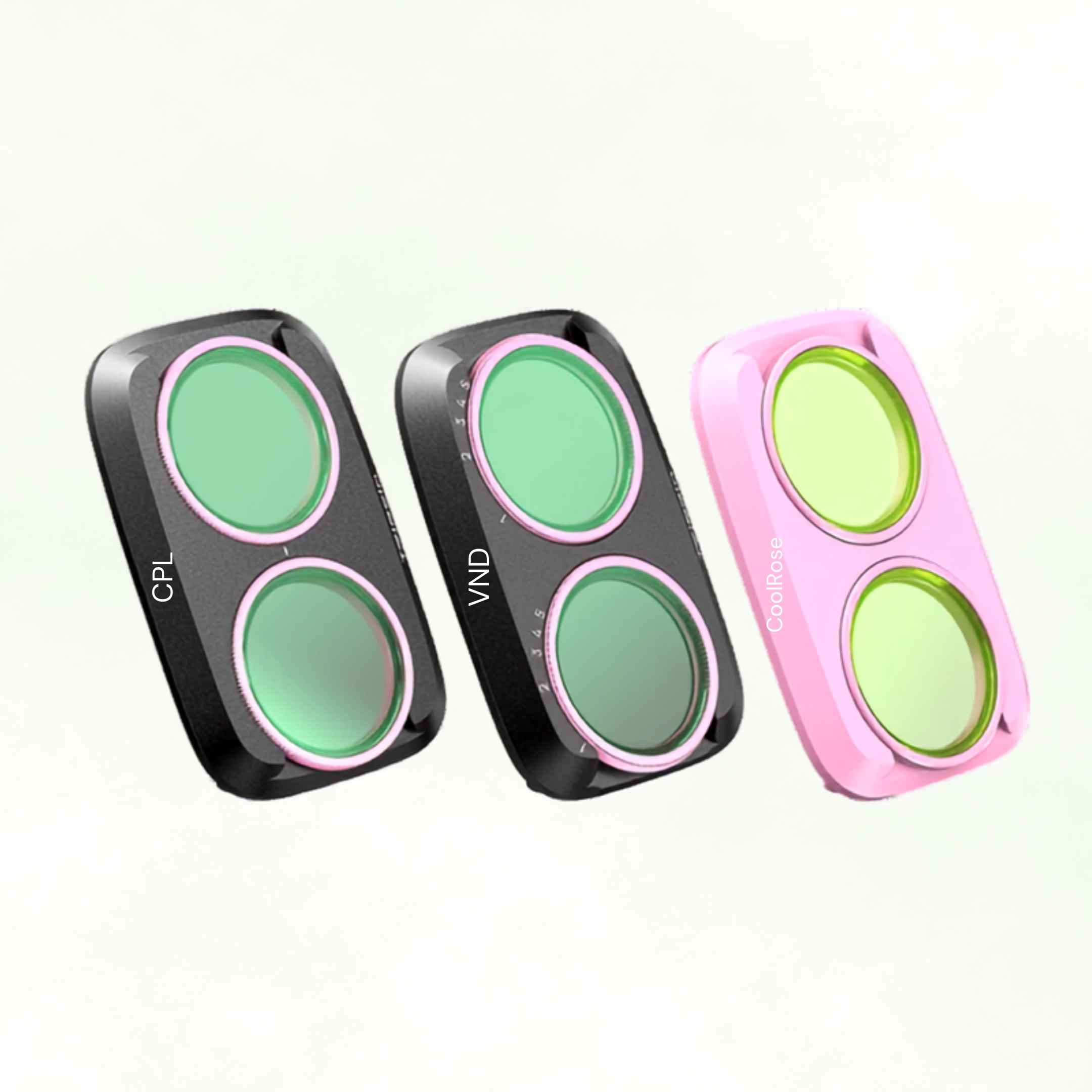Telesin Pocket 4P Filter Kit Cool Rose +CPL +VND-S5-FLT-86-TDJ