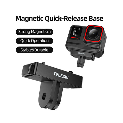 Telesin Two-Claw Magnetic Base Insta360 Ace / Ace Pro(S7-JBK-06-TIS)