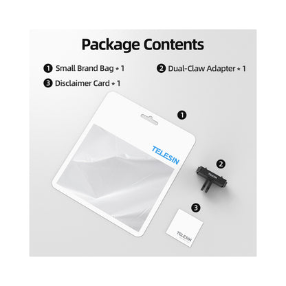 Telesin Two-Claw Magnetic Base Insta360 Ace / Ace Pro(S7-JBK-06-TIS)