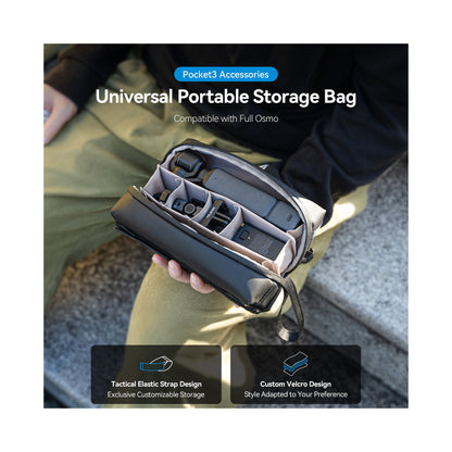 Telesin Universal Portable Storage Bag Compatible with Osmo Pocket3( S6-PRC-08-TDJ)