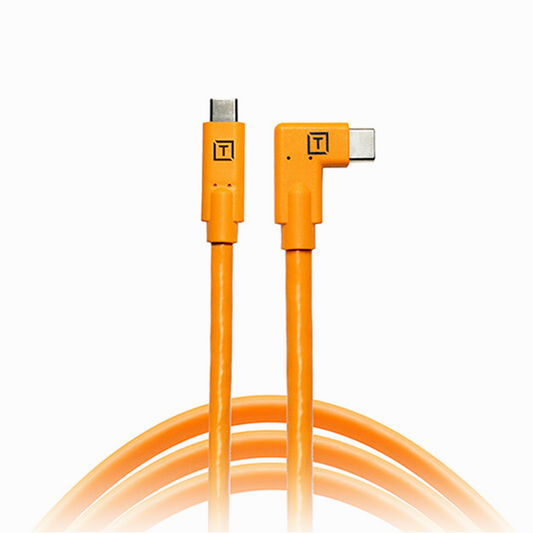 Tether Tools TetherPro USB Type-C Male to USB Type-C Male Cable (15', Orange) SKU: CUC15 RT-ORG