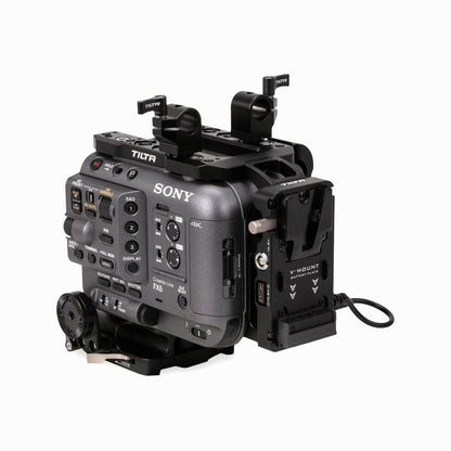 Tilta Camera Cage for Sony FX6 with V-Mount Battery Plate (Advanced Kit)