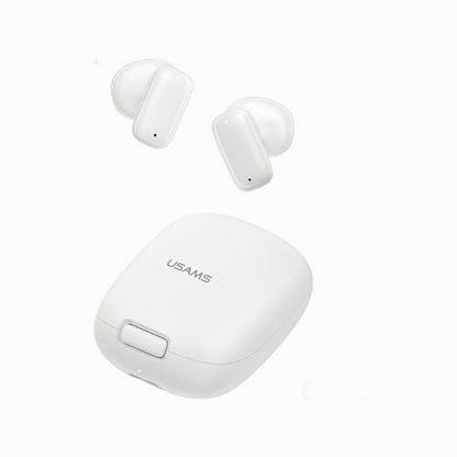 USAMS Bluetooth Headphones 5.3 TWS ID Series White ID25W