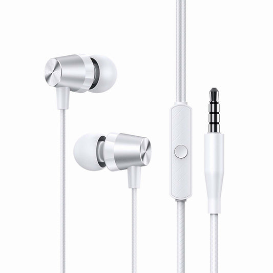 USAMS Earphones with Microphone EP-42, 3.5mm, 1.2m, White