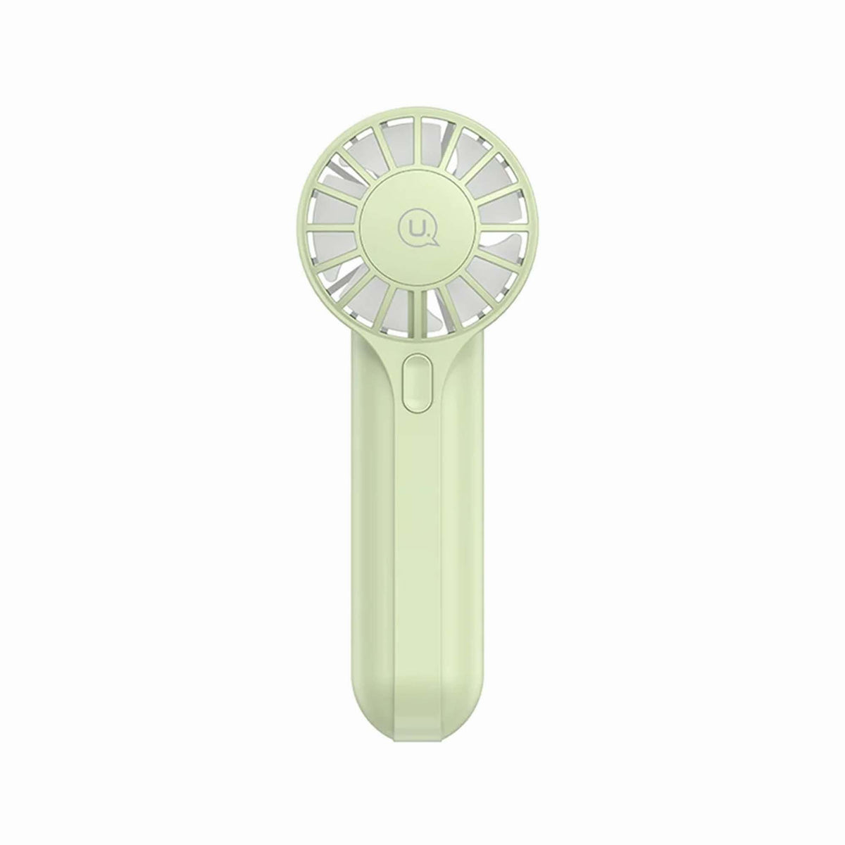 USAMS Handheld Fan High Speed Desk Fan USB Rechargeable Portable Cooling Fan Green ZB288G