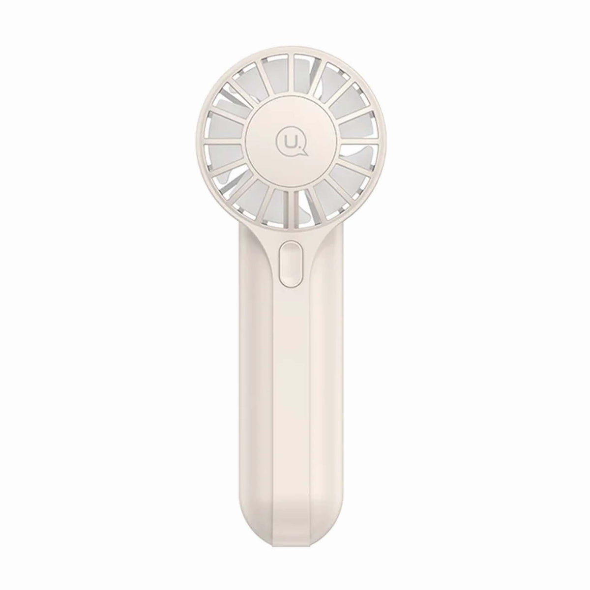 USAMS Handheld Fan High Speed Desk Fan USB Rechargeable Portable Cooling Fan White ZB288W