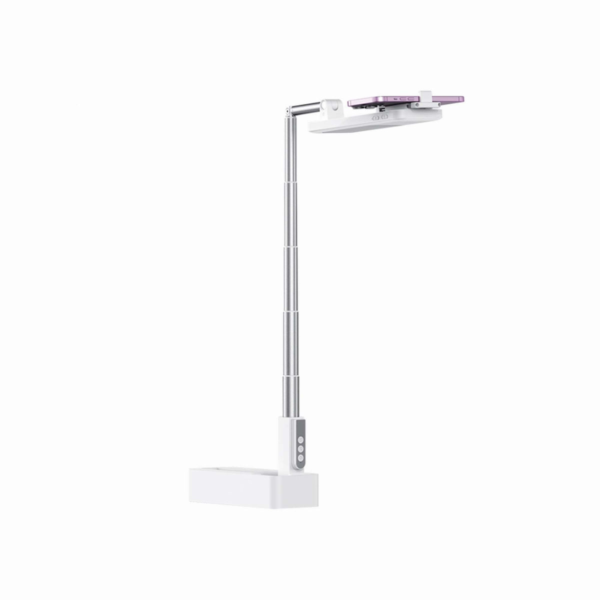 USAMS Multifunctional phone holder with LED lamp white US-ZB265