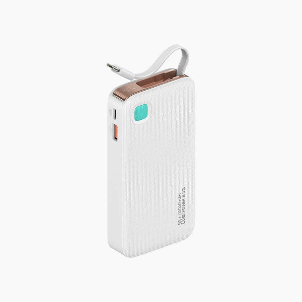 USAMS Power Bank 10000mAh 20W White CD224W