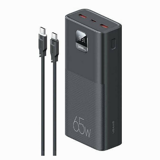 USAMS Power Bank PD 65W Yatu Fast Charging Kit 30000mAh USCD185