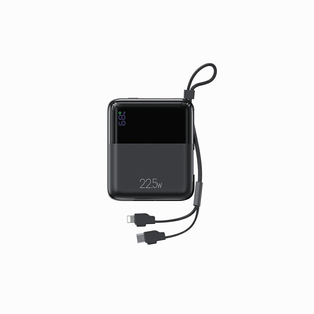USAMS Powerbank PB69 10000mAh 22.5W QC3.0+PD fast charging Digital display black 10KCD18601 (US-CD186)