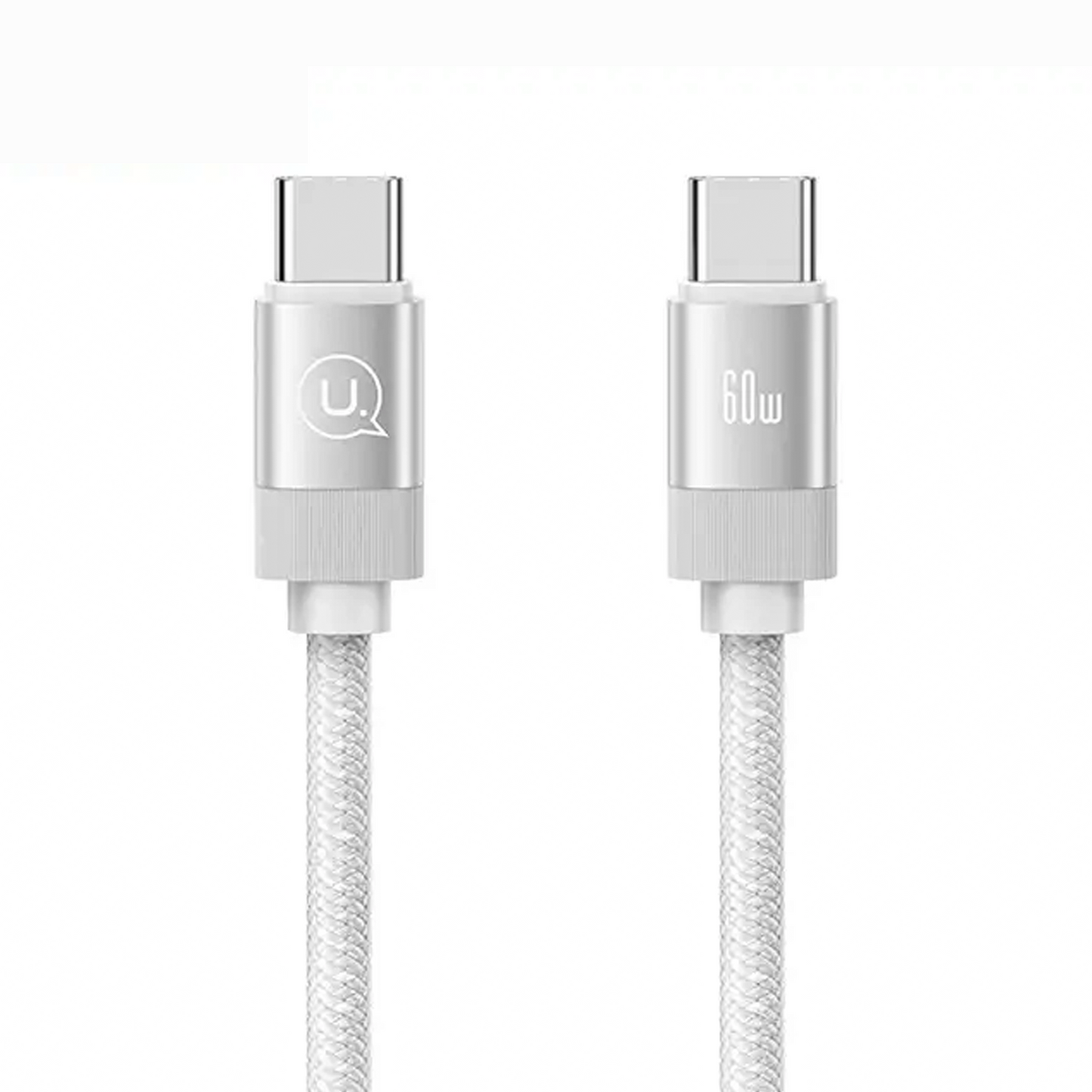 USAMS SJ704 Magnetic Data Cable Type-C To Type-C 1M (60W)