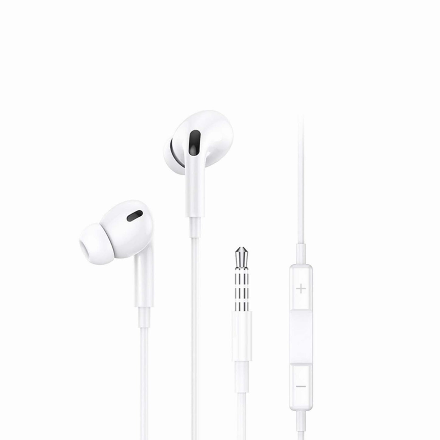 USAMS Stereo Headphones EP-41 3.5mm white/white SJ451HS01