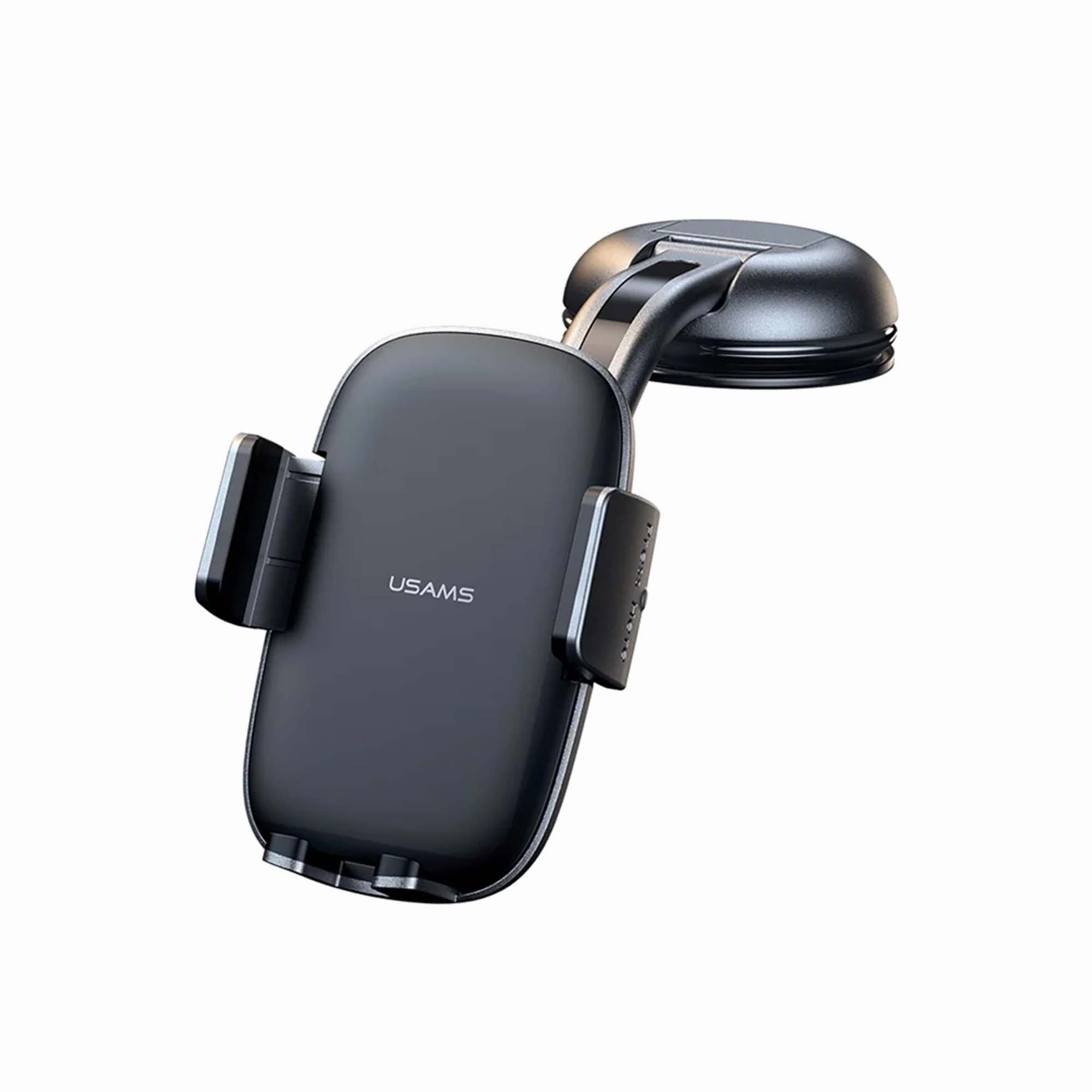 USAMS US-ZJ063 Car Dashboard Windshield Suction Cup Mobile Phone Holder Rotatable Bracket