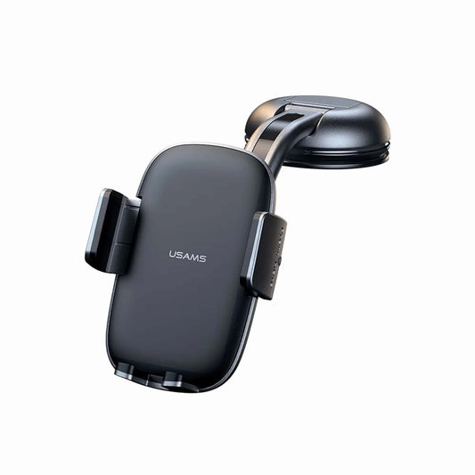 USAMS US-ZJ063 Car Dashboard Windshield Suction Cup Mobile Phone Holder Rotatable Bracket