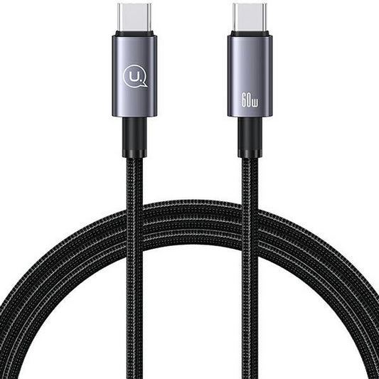 USAMS US-SJ661 USB-C / USB-C CABLE 60W 1,2M FAST CHARGING TARNISH.