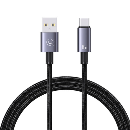 USAMS US-SJ663 USB-A / USB-C CABLE 3A 1,2M FAST CHARGING TARNISH(SJ663USB01)