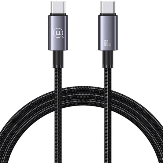 USAMS US-SJ664 USB-C / USB-C CABLE 60W 2M FAST CHARGING TARNISH