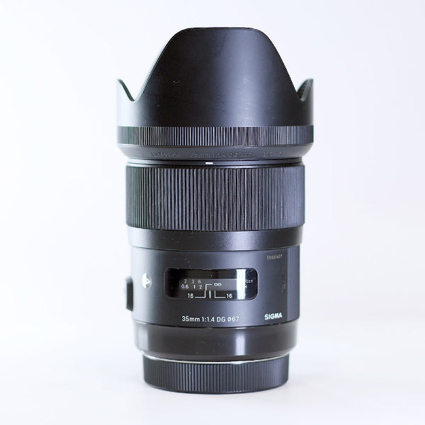 USED Sigma 35mm f/1.4 DG Lens for CANON