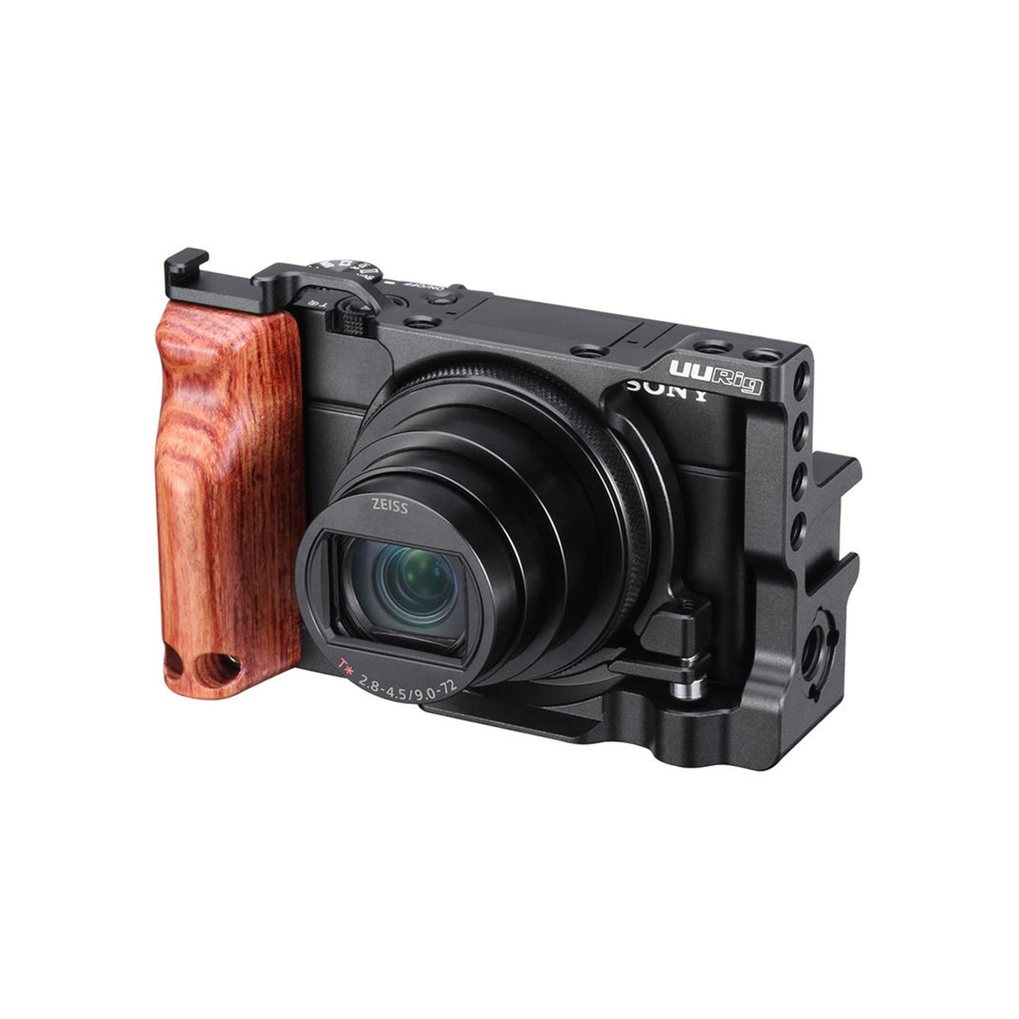 UURig Cage with Wooden Handgrip for Sony DSC-RX100 VI/VII