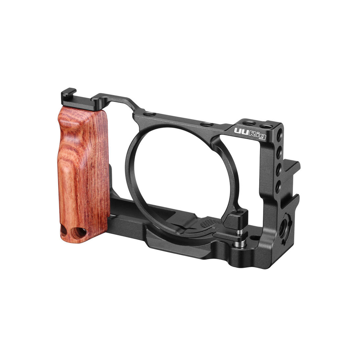 UURig Cage with Wooden Handgrip for Sony DSC-RX100 VI/VII