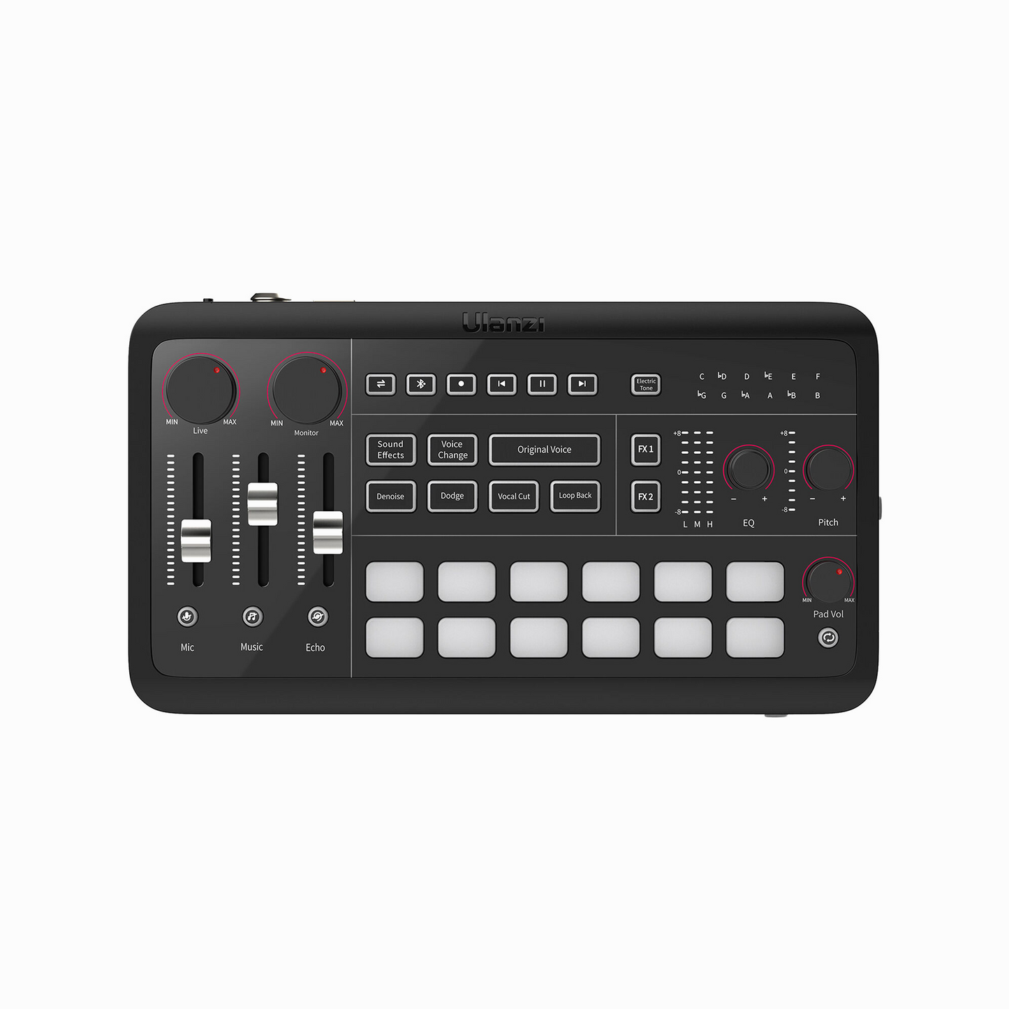 Ulanzi AX01 UCaster Live All-In-One USB-C Audio Interface/Mixer