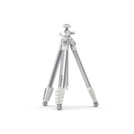 Ulanzi OMBRA II Aluminum Travel Tripod with Ball Head (White)-SKU-T155