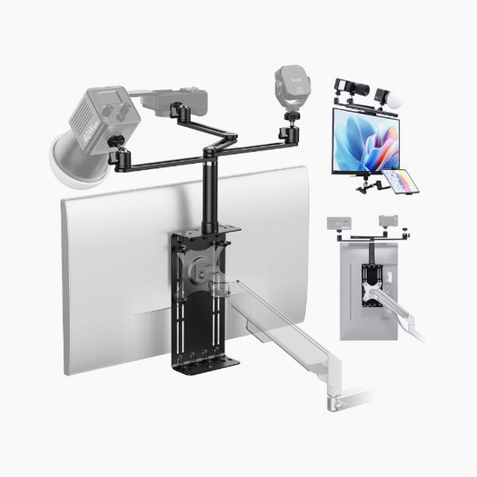 Ulanzi VS01 VESA Monitor Stand Mount with 3 Top Extension Arm