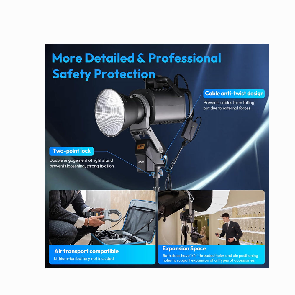 Ulanzi FALCAM Move LightGo Remote Control Lighting System (Bowens Mount Portable M)