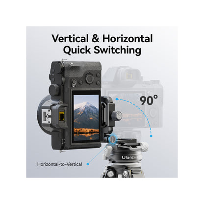 Ulanzi UKA08 Foldable Camera L-Bracket and Baseplate – C023