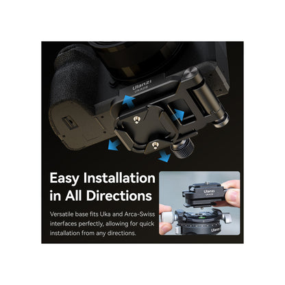 Ulanzi UKA08 Foldable Camera L-Bracket and Baseplate – C023