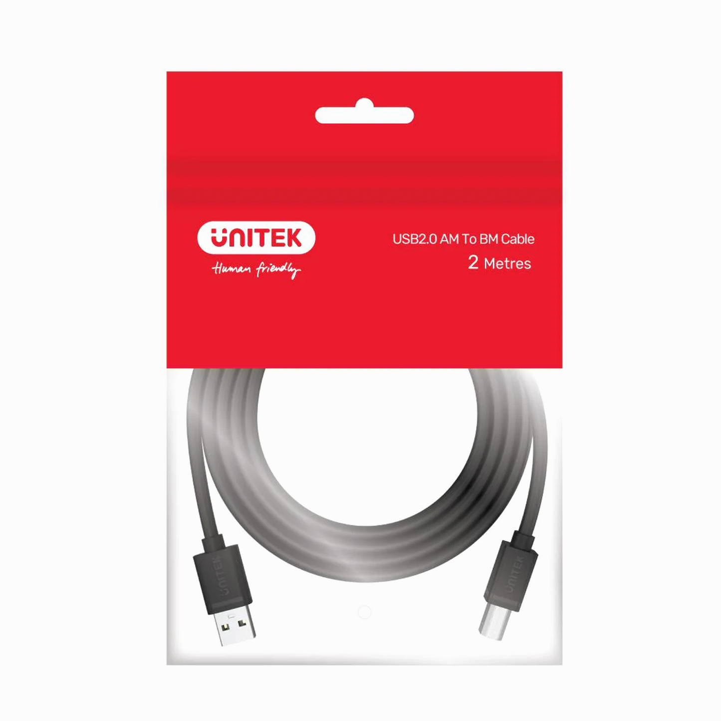 Unitek Cable USB 2 For Printer 2M