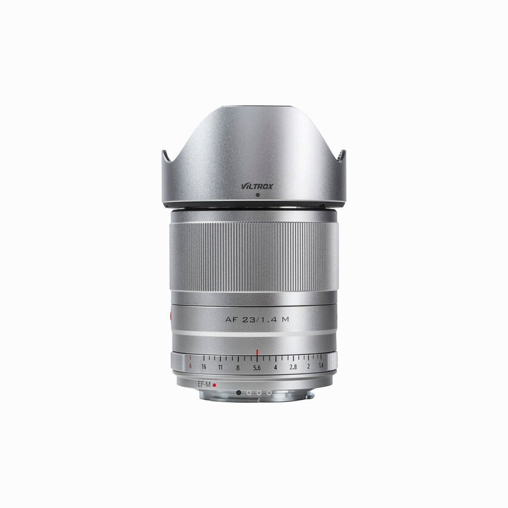 Viltrox AF 23mm f/1.4 M Lens for Canon EF-M (Silver)