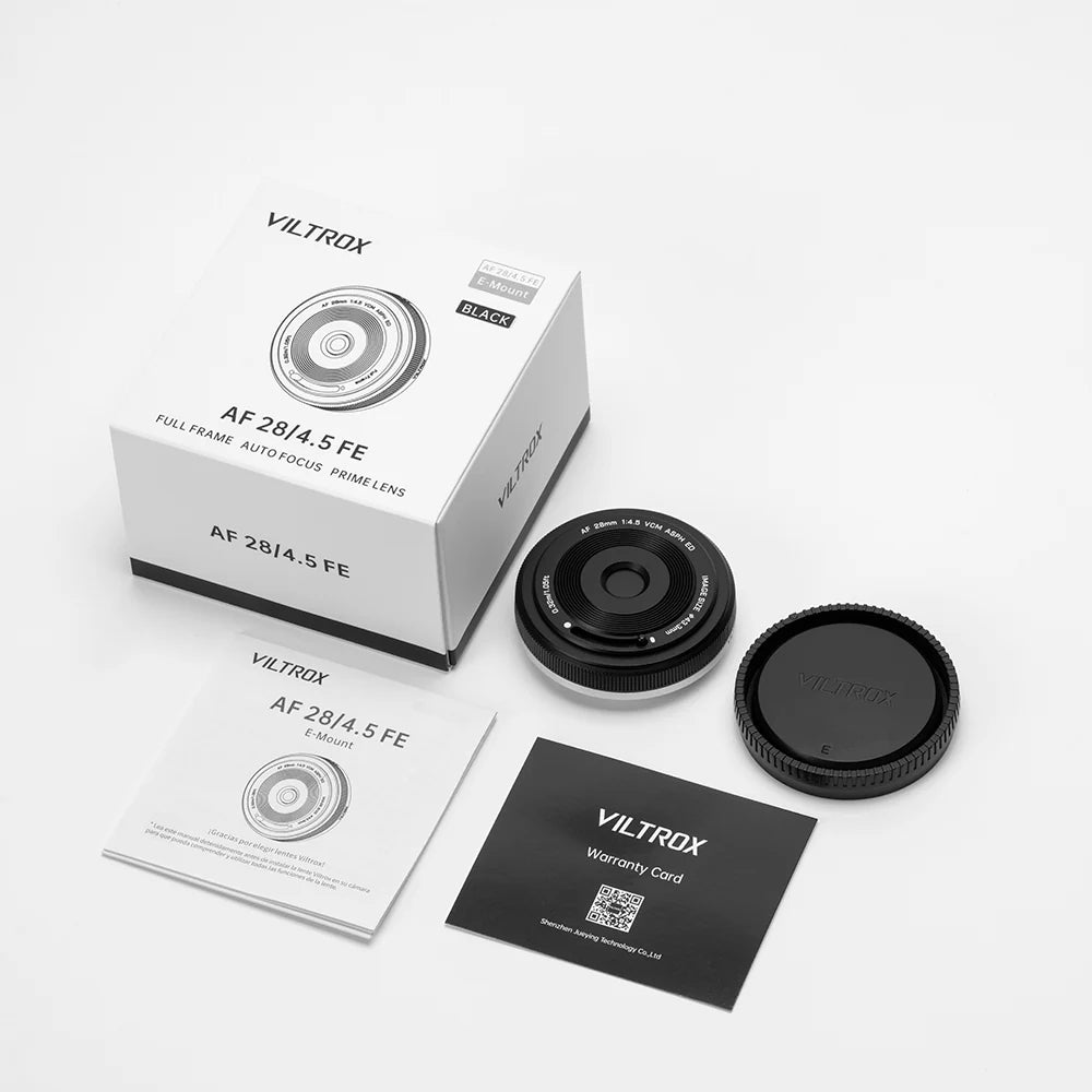 VILTROX AF 28mm F4.5 For Sony E-Mount Full frame