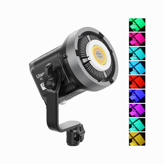 Ulanzi VL-120C 120W RGB Dual Power V-Mount LED Video Light L074CNA1 (2700K-6500K) - Bowens Mount