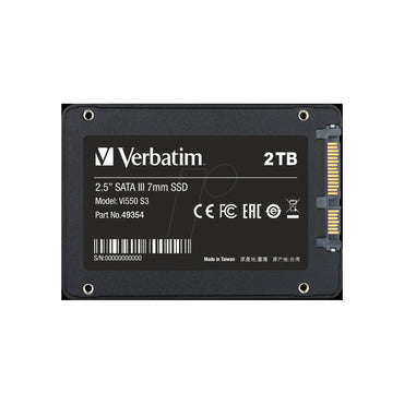 Verbatim Vi550 S3 2TB SATA III 2.5-Inch Internal SSD – 49354