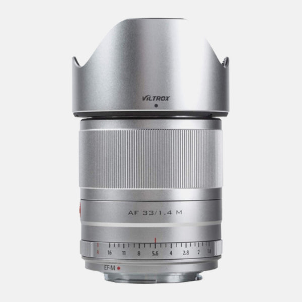 Viltrox AF 33mm f/1.4 M Lens for Canon EF-M (Silver)