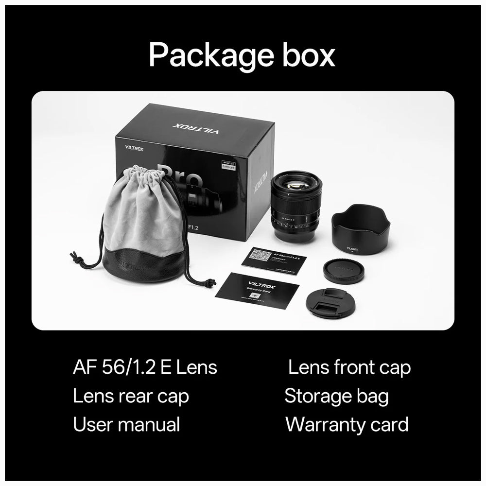 Viltrox AF 56mm f/1.2 Pro E Lens (Sony E)