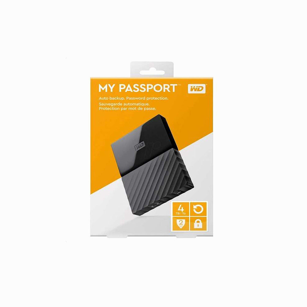 Western Digital 4TB WD My Passport External Hard Drive