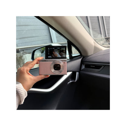 Yashica Tank Compact Digital Camera (Pink Marshmallow)