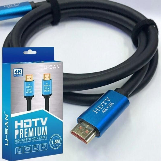 ZEGO 1.5m HDMI TO HDMI 4K CABLE