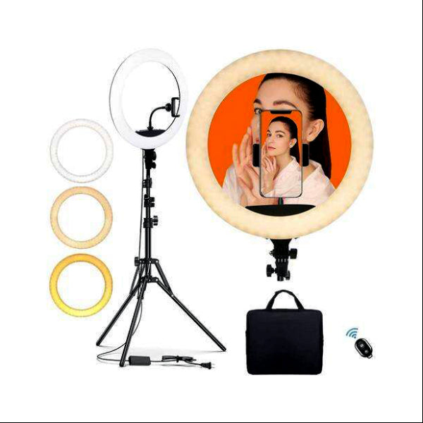 ZEGO18 inch LED RING LIGHT WITH STAND 65W