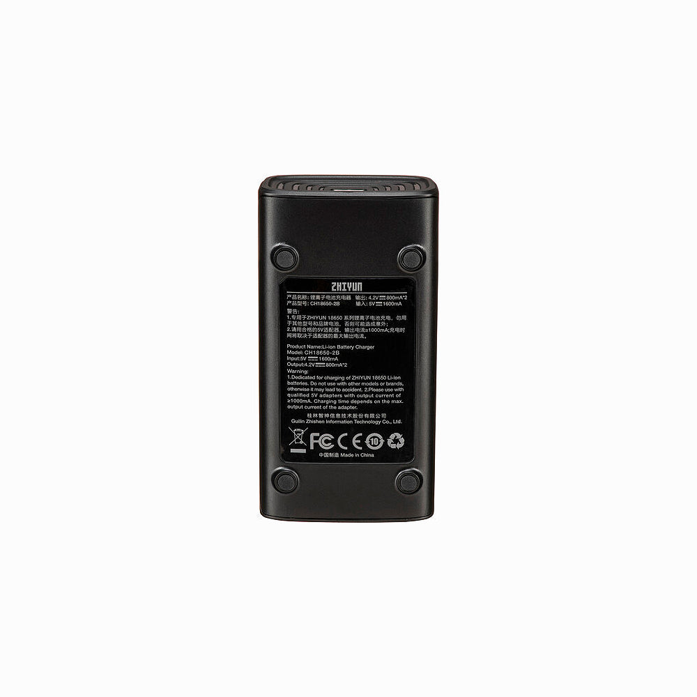 Zhiyun 18650 2-Slot Battery Charger