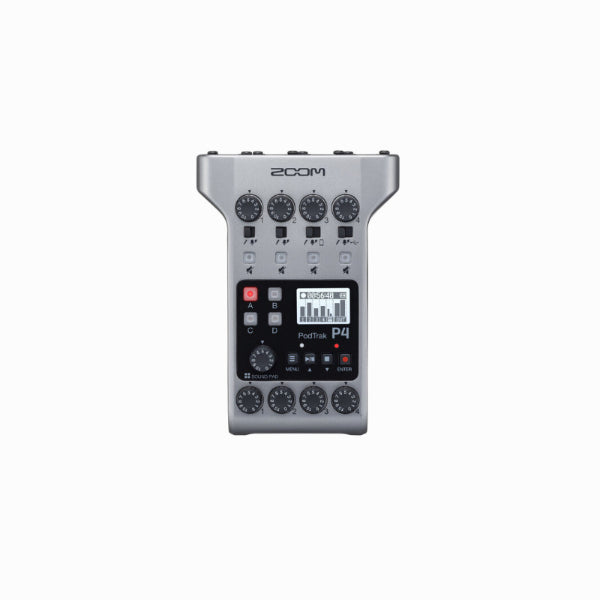 Zoom PodTrak P4 Portable Multitrack Podcast Recorder